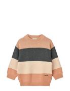Orlane Stripe Knit Jumper Patterned Liewood