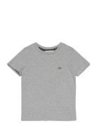 Shield Ss T-Shirt Grey GANT