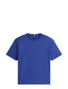 Essential Archive Fit Tee Ss Blue Tommy Hilfiger