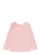 Tnstsigne L_S Rib Tee Pink The New