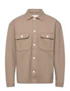 Jorupstate Texture Overshirt Ls Beige Jack & J S
