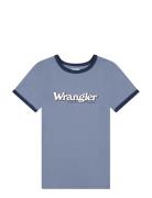 Ringer Tee Blue Wrangler