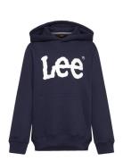 Wobbly Graphic Bb Oth Hoodie Navy Lee Jeans
