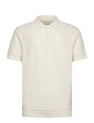 Cfedward Relaxed Polo Knit Cream Casual Friday