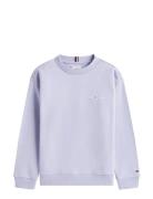 Mini Corp C-Neck Sweatshirt Purple Tommy Hilfiger