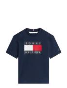 Heritage Printed Flag T-Shirt Navy Tommy Hilfiger