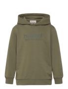 Hmljr Base Hoodie Green Hummel