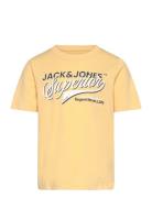 Jjelogo Tee Ss O-Neck 2Col Ss26 Noos Mni Yellow Jack & J S