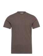 Onstanner Slim Ss Rib Tee Brown ONLY & SONS