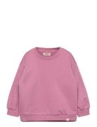 Kmgzenna Life L/S Loose St Bru Swt Pink Kids Only