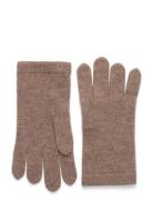 Gloves Beige Davida Cashmere