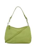 Suede Ginni Medi Bag Green Becksöndergaard