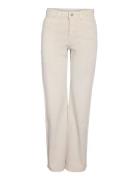 Nmyolanda Mw Straight Jeans Colored Noos White NOISY MAY