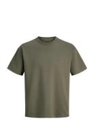 Jprblaethan Ss Logo Tee Sn Khaki Jack & J S