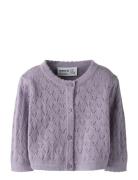 Nbfdesina Ls Short Knit Card Purple Name It