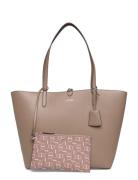 Faux-Leather Reversible Tote Bag Beige Lauren Ralph Lauren