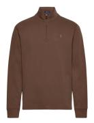 Estate-Rib Quarter-Zip Pullover Brown Polo Ralph Lauren