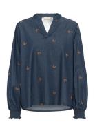 Cufilipa Michelle Blouse Blue Culture