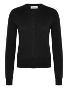 Soft Knit Slim Cardigan Black Organic Basics