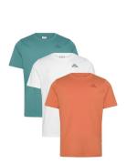 Km Tee - Logo Cafers 3 Stk White KAPPA