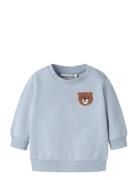 Nbmdaddel Ls Sweat Unb Blue Name It