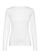Women Bamboo L/S T-Shirt Slim Fit White URBAN QUEST