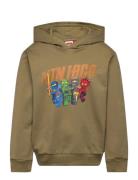 Lwsian 103 - Hooded Sweatshirt Khaki LEGO Kidswear
