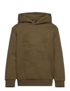 Lwsaku 702 -Hooded Sweatshirt. Khaki LEGO Kidswear
