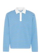 Cfpersson Relaxed Polo Sweat Blue Casual Friday