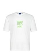 Nufotee White HUGO BLUE