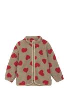 Teddy Fleece Jacket Patterned CeLaVi