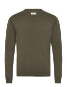 O-Neck Knit Khaki Enkel Studio