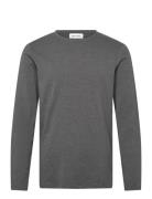Basic O-Neck Tee L/S Grey Enkel Studio