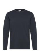 Basic O-Neck Tee L/S Black Enkel Studio