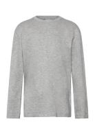 Basic O-Neck Tee L/S Grey Enkel Studio