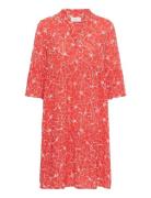 Kaellen Amber Dress Red Kaffe