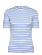 Srfenja Stripe Ss Top Blue Soft Rebels