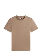 Tjm Xslim Jaspe Htr Tee Ext Beige Tommy Jeans