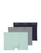 Relaxed Dart Trunk 3Pk Patterned Calvin Klein