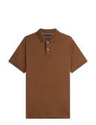 Liquid Cotton Reg Seasonal Polo Brown Tommy Hilfiger