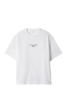 Ss 16S Rlxd Fit Ckj Graphic Tee White Calvin Klein Jeans