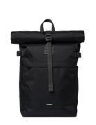 Icon Rolltop Backpack M Black SANDQVIST