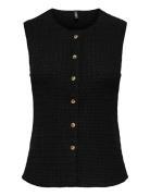 Onlilse S/L Structure Vest Jrs Noos Black ONLY