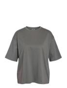 Nmkim S/S T-Shirt Jrs Noos Grey NOISY MAY