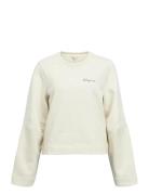 Objivey Ls Lo Sweatshirt 143 Cream Object