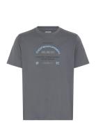 Bhkorneli Logo S/S Tee Grey Blend