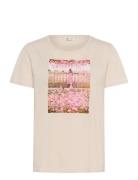 Crjoliy T-Shirt Cream Cream