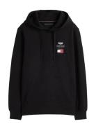 Th X Cf1 Logo Hoodie Black Tommy Hilfiger