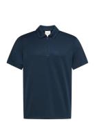 Ss Slim Stretch Mesh Pique Polo Navy Calvin Klein
