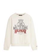 Heritage Series Crest Sweatshirt Cream Tommy Hilfiger